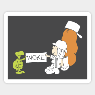 Woke Sticker